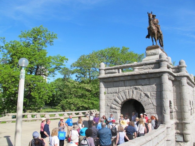 At Ulysses S Grant statue